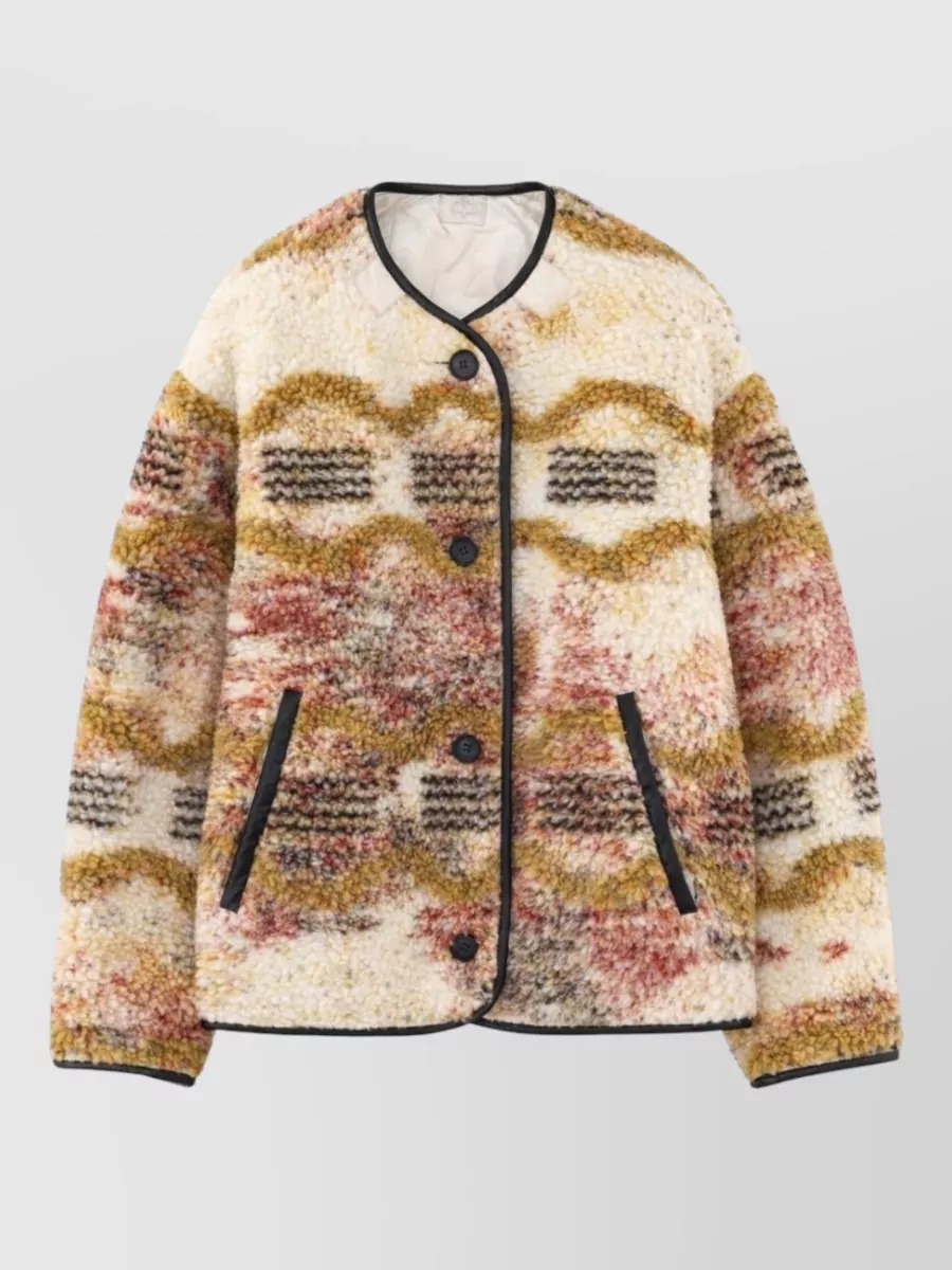 Isabel Marant Etoile faux shearling jacket