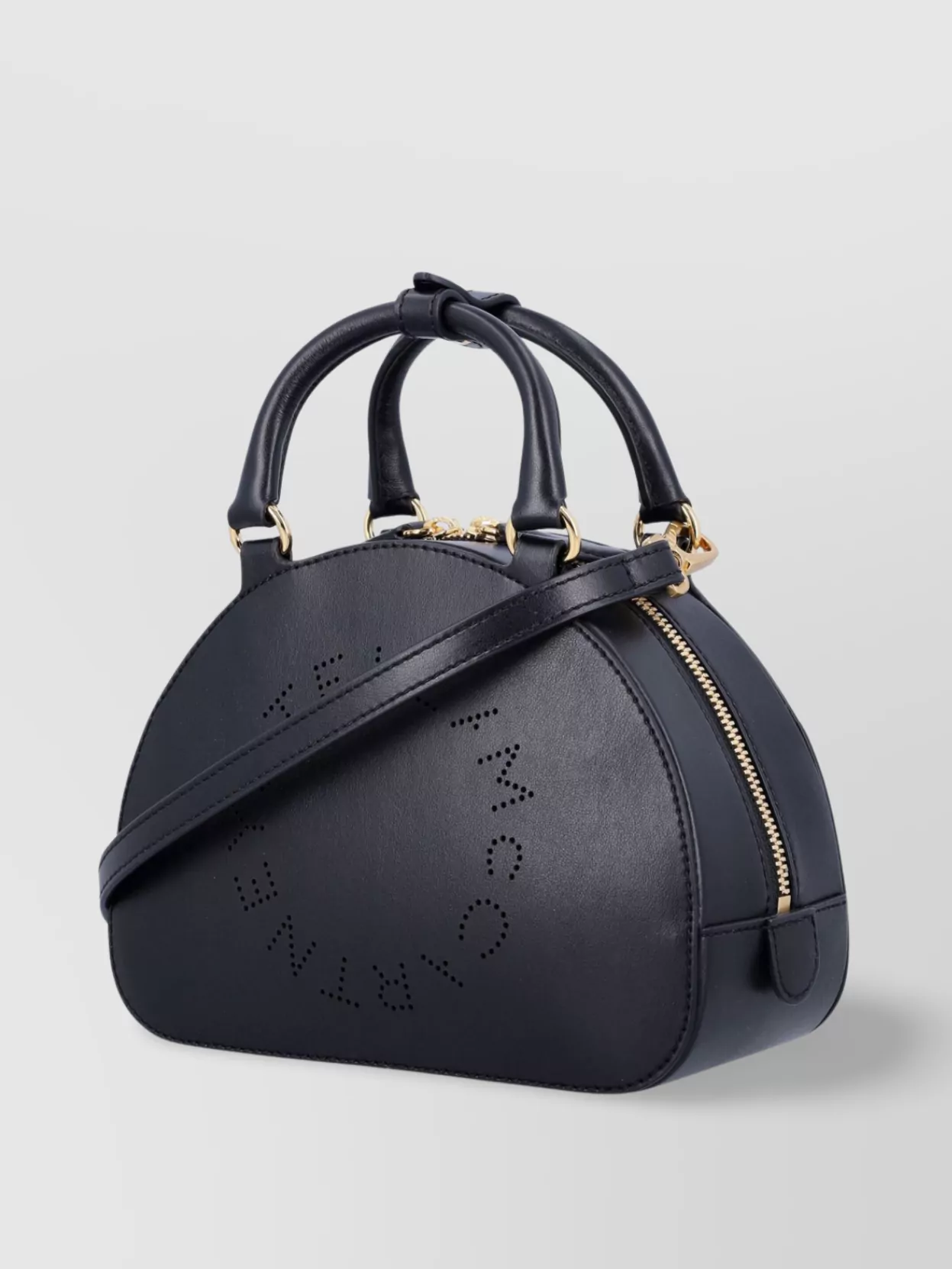 Stella Mccartney Structured Top Handle Bag With Detachable Strap