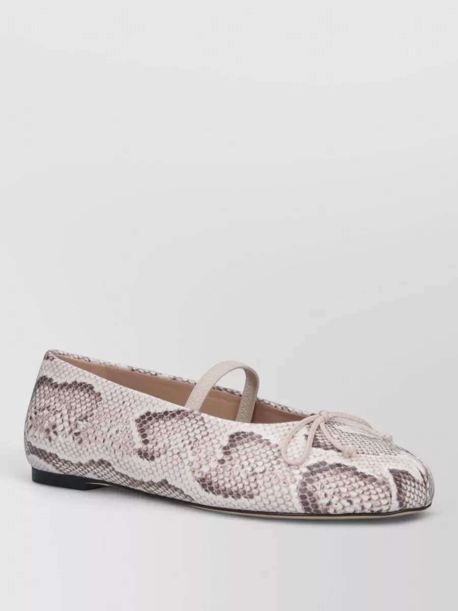 Stuart Weitzman Leather Ballerina Flats