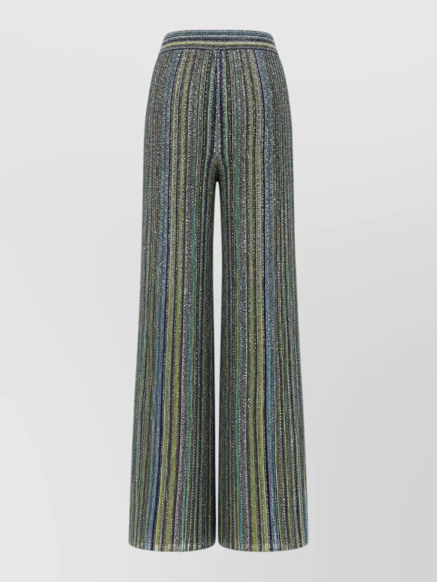 Missoni Metallic Wide-Leg Trousers