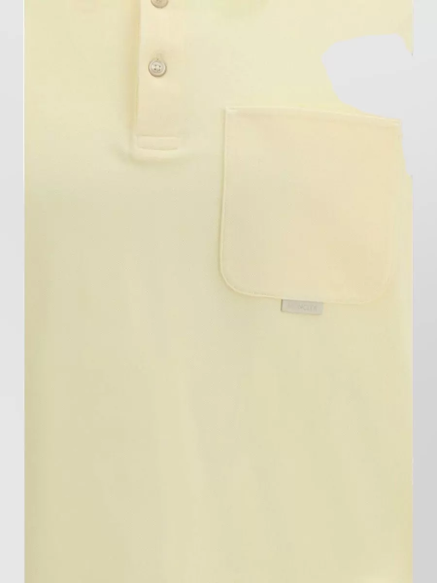 Moncler Cotton Polo Shirt