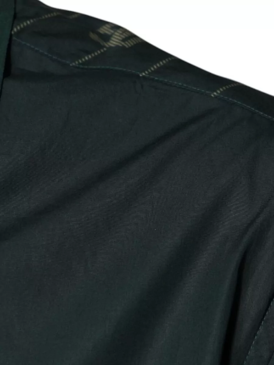 Dolce&Gabbana Cotton Logo Long-Sleeve Casual Shirt