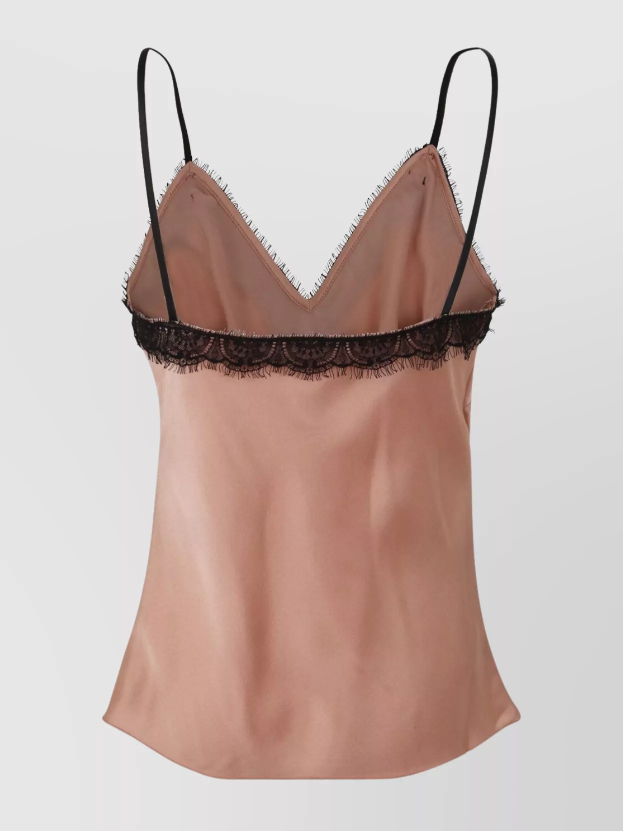 Alberta Ferretti Lace Trim Sleeveless Top