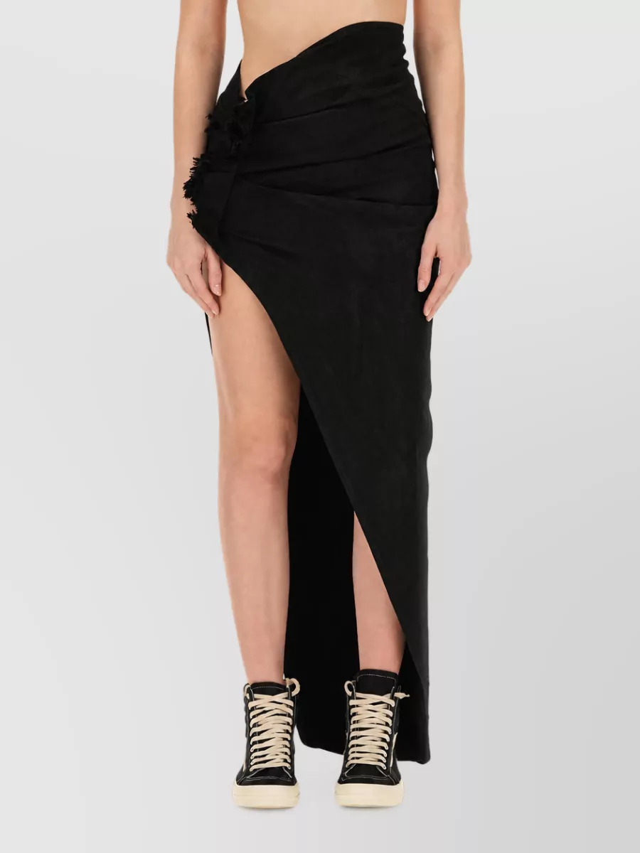 Rick Owens Drkshdw Long Skirt