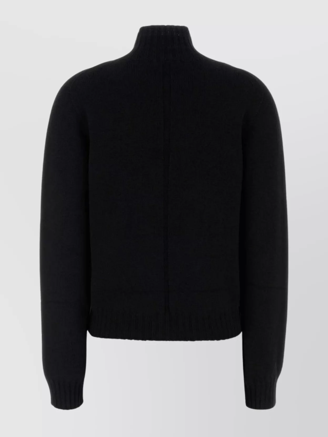 The Row Kensington Cashmere Sweater High Neck In Black