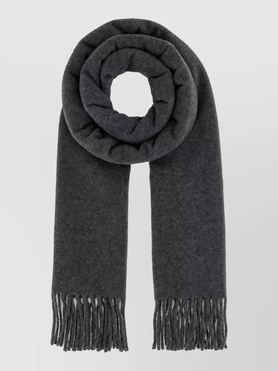 Brunello Cucinelli cashmere fringed scarf