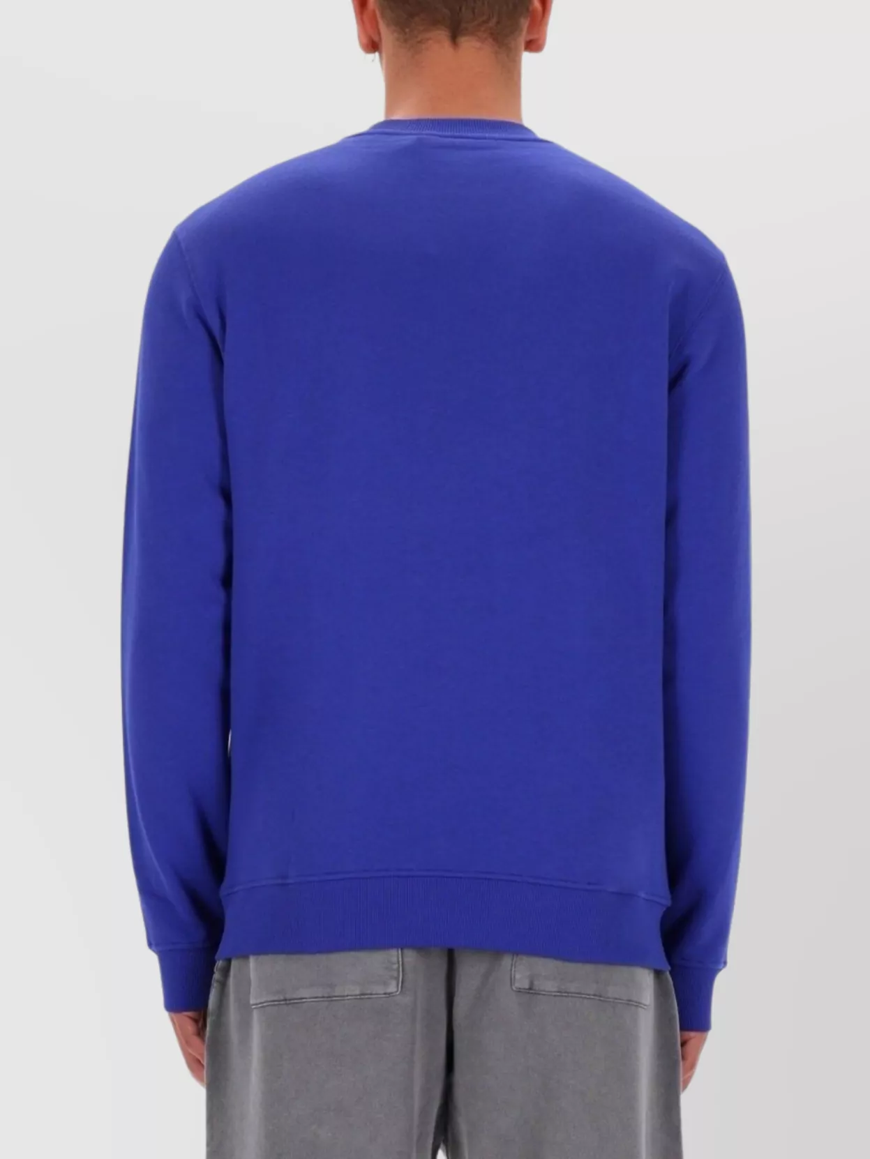 Versace Jeans Couture Ribbed Cuff Crew Neck Knitwear Design