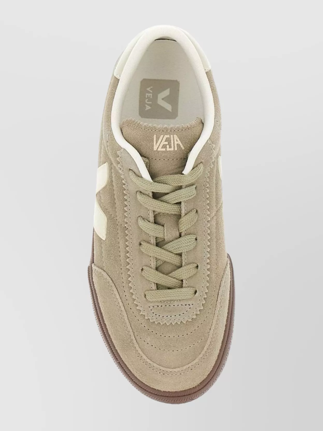 Veja Suede Leather Low-Top Sneakers