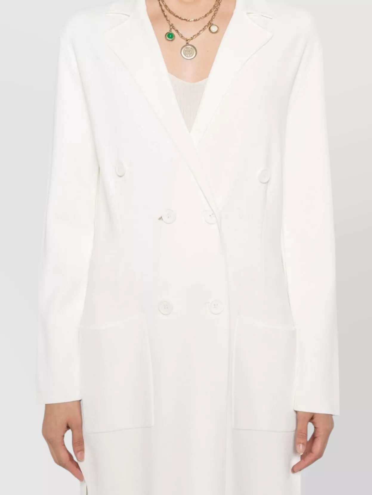 P.a.r.o.s.h Parosh Double Breasted Coat