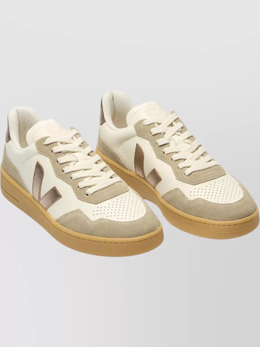 Veja Leather Low-Top Sneakers