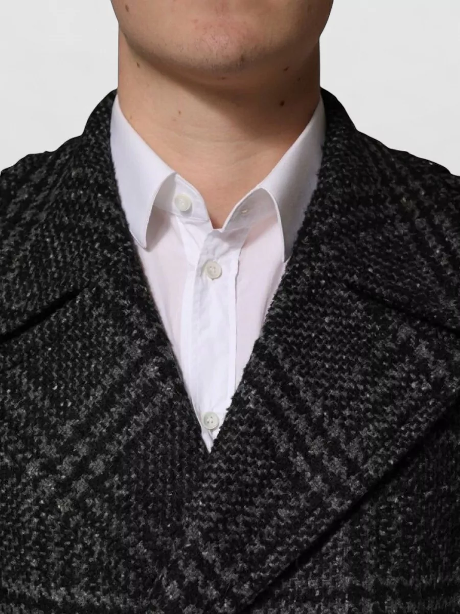Dolce&Gabbana Checked Double Breasted Coat