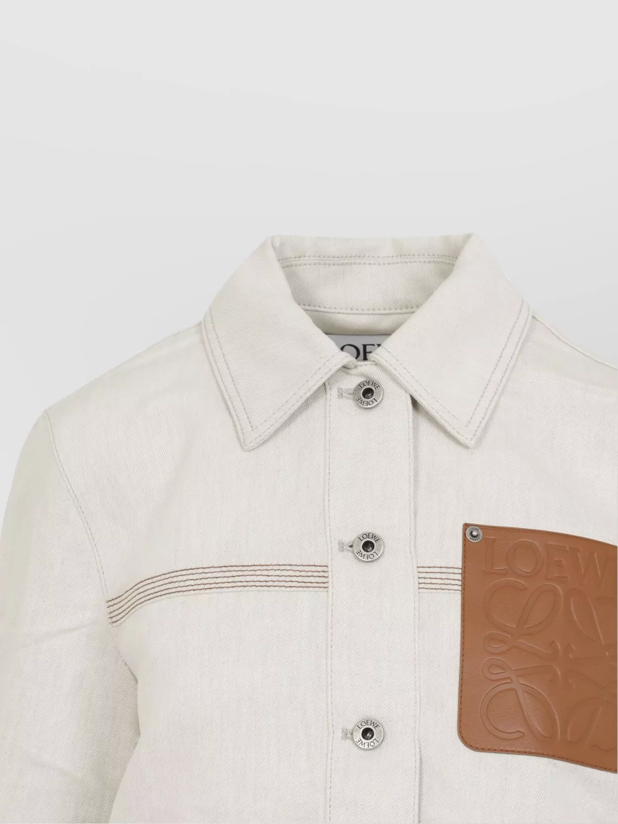Loewe Utility Jacket With Chest Pocket And Cuffs
