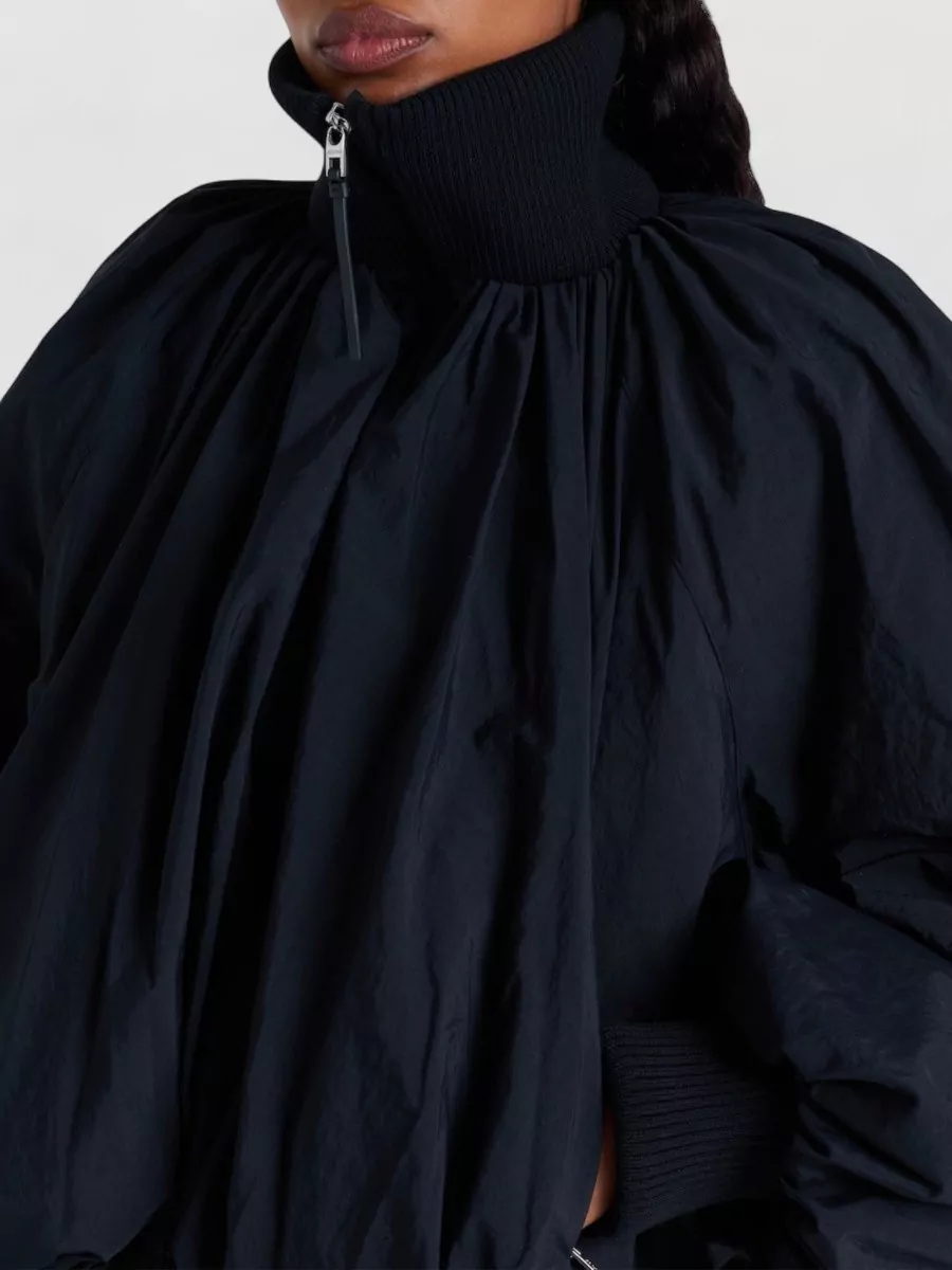 Jacquemus Bomber Jacket Pallone High Collar Design