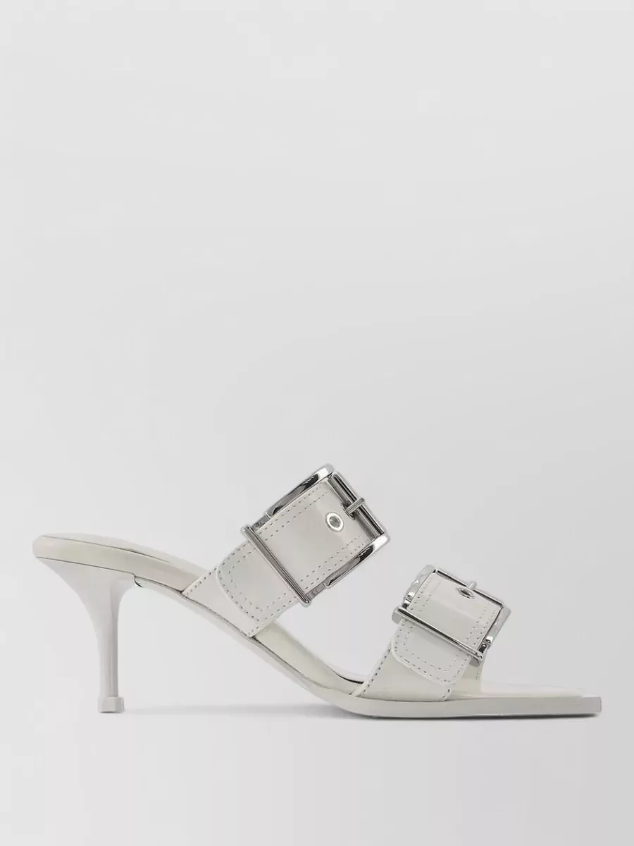 Alexander Mcqueen Leather Platform Sandals