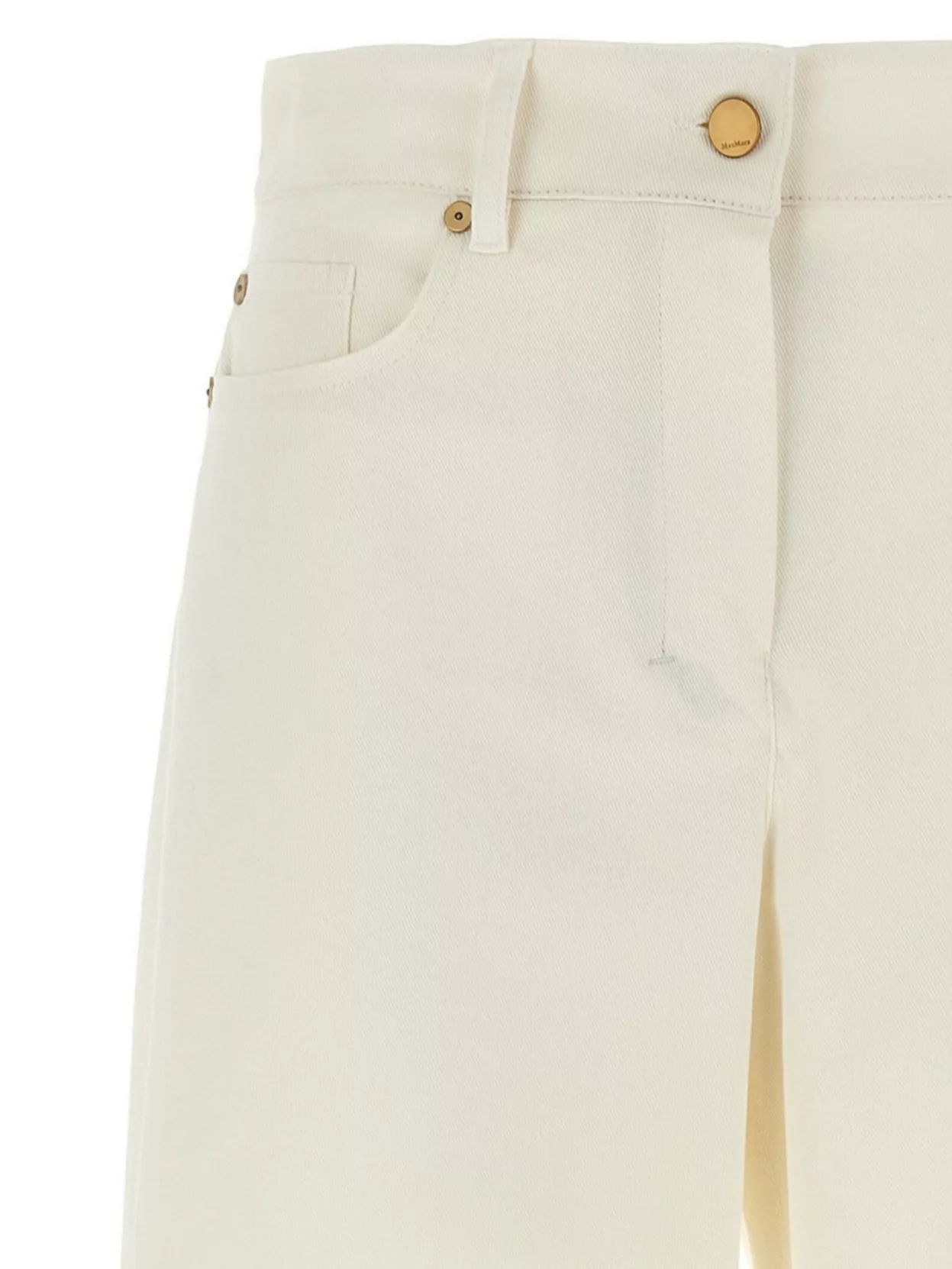 'S MAX MARA WIDE LEG TROUSERS WITH SIDE AND BACK POCKETS