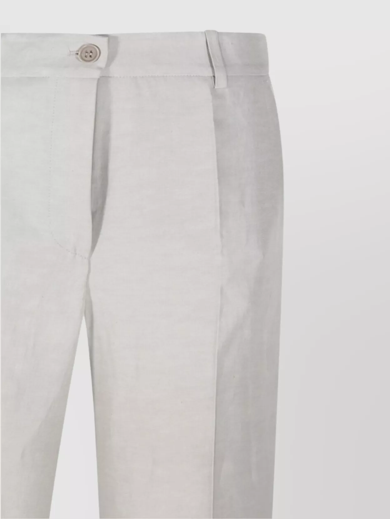 Shop P.a.r.o.s.h Trousers Front Pleats Belt Loops