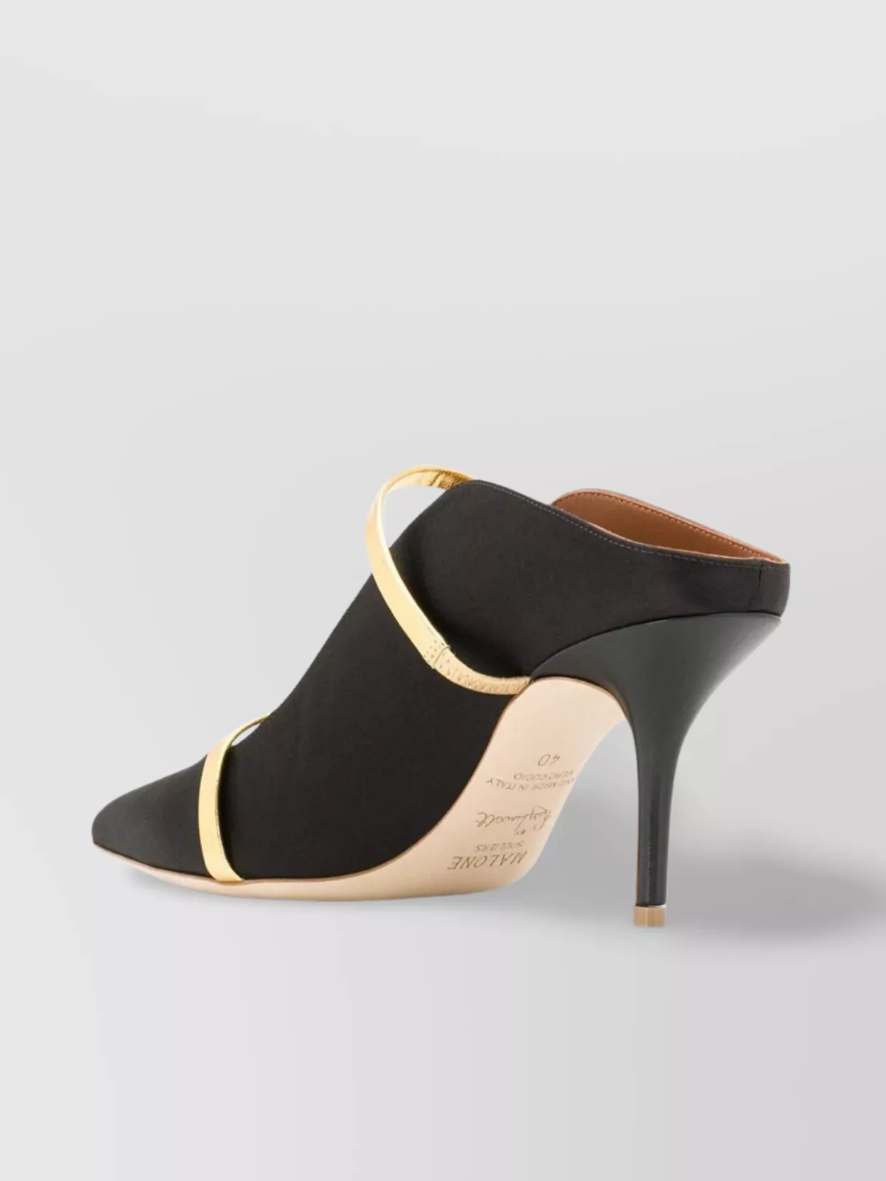 Malone Souliers Maureen 70 Satin Stiletto Mules