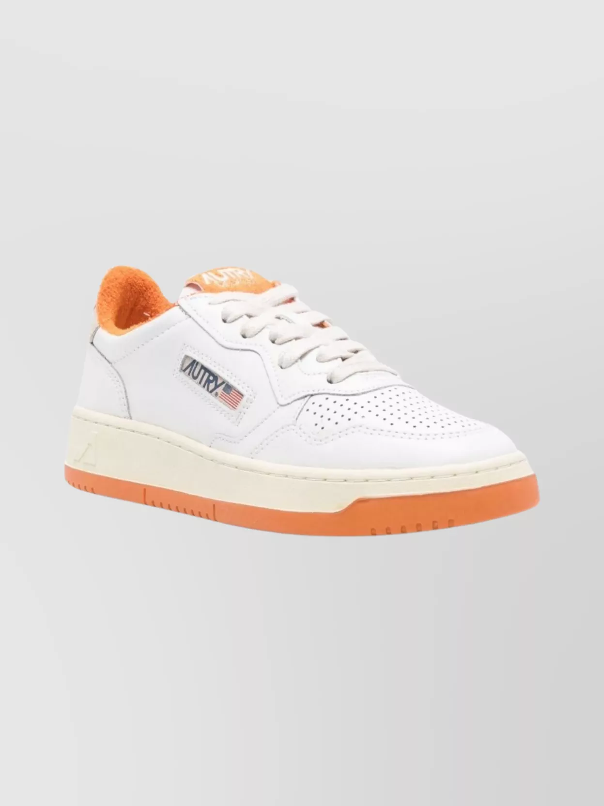 Autry Athletic Performance Sneakers Contrast Sole In White