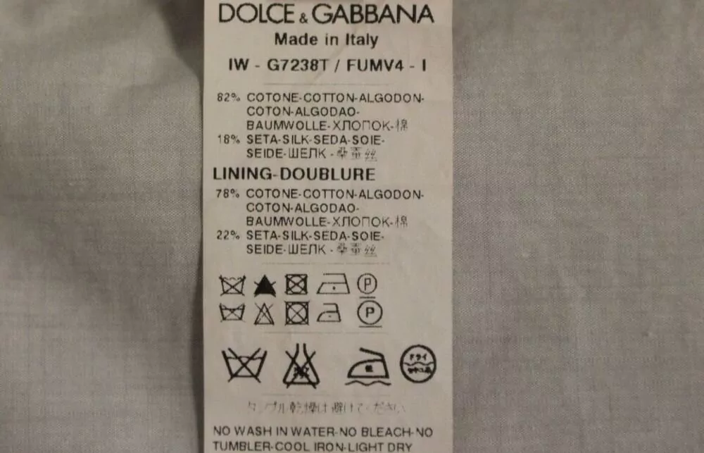 Dolce&Gabbana Silk Blend V-Neck Waistcoat