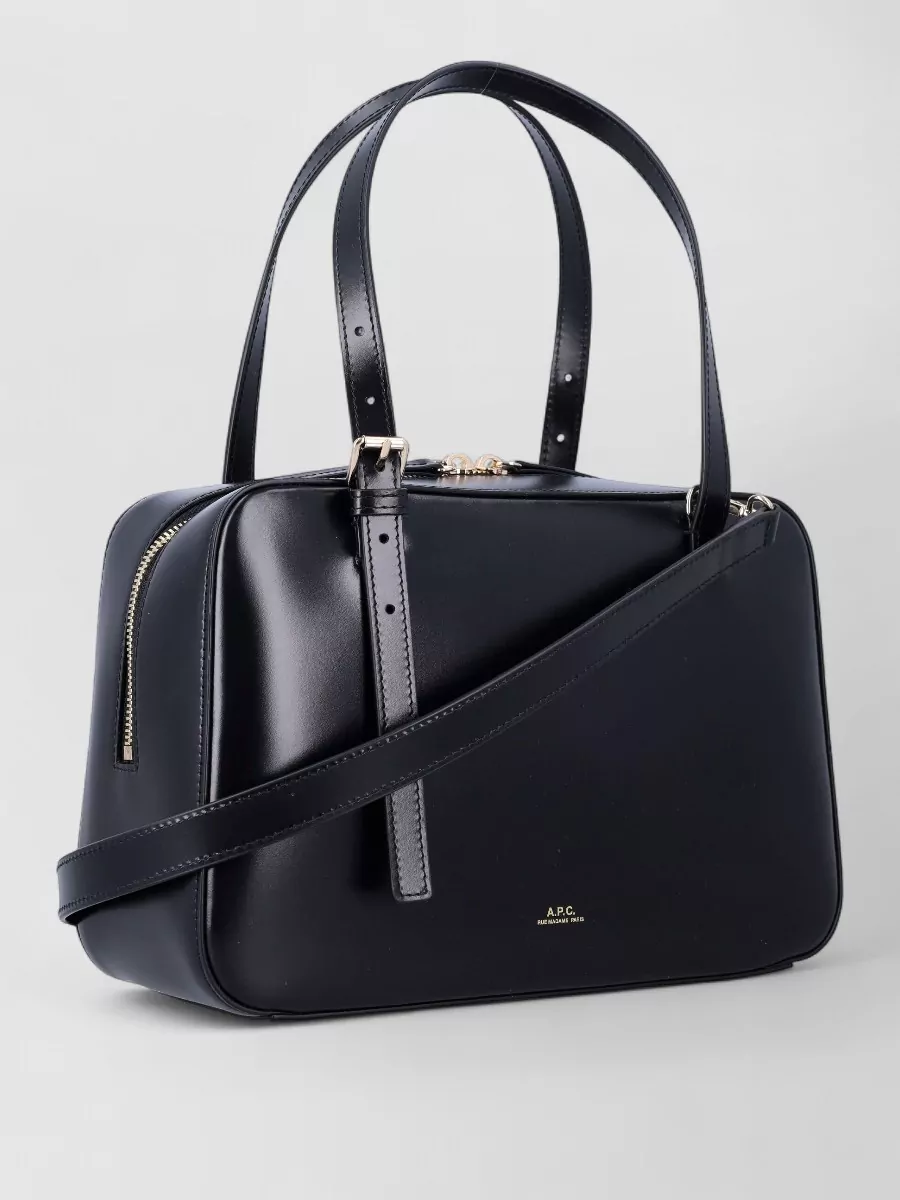 A.p.c. Virginie Box Crossbody And Satchel Bag