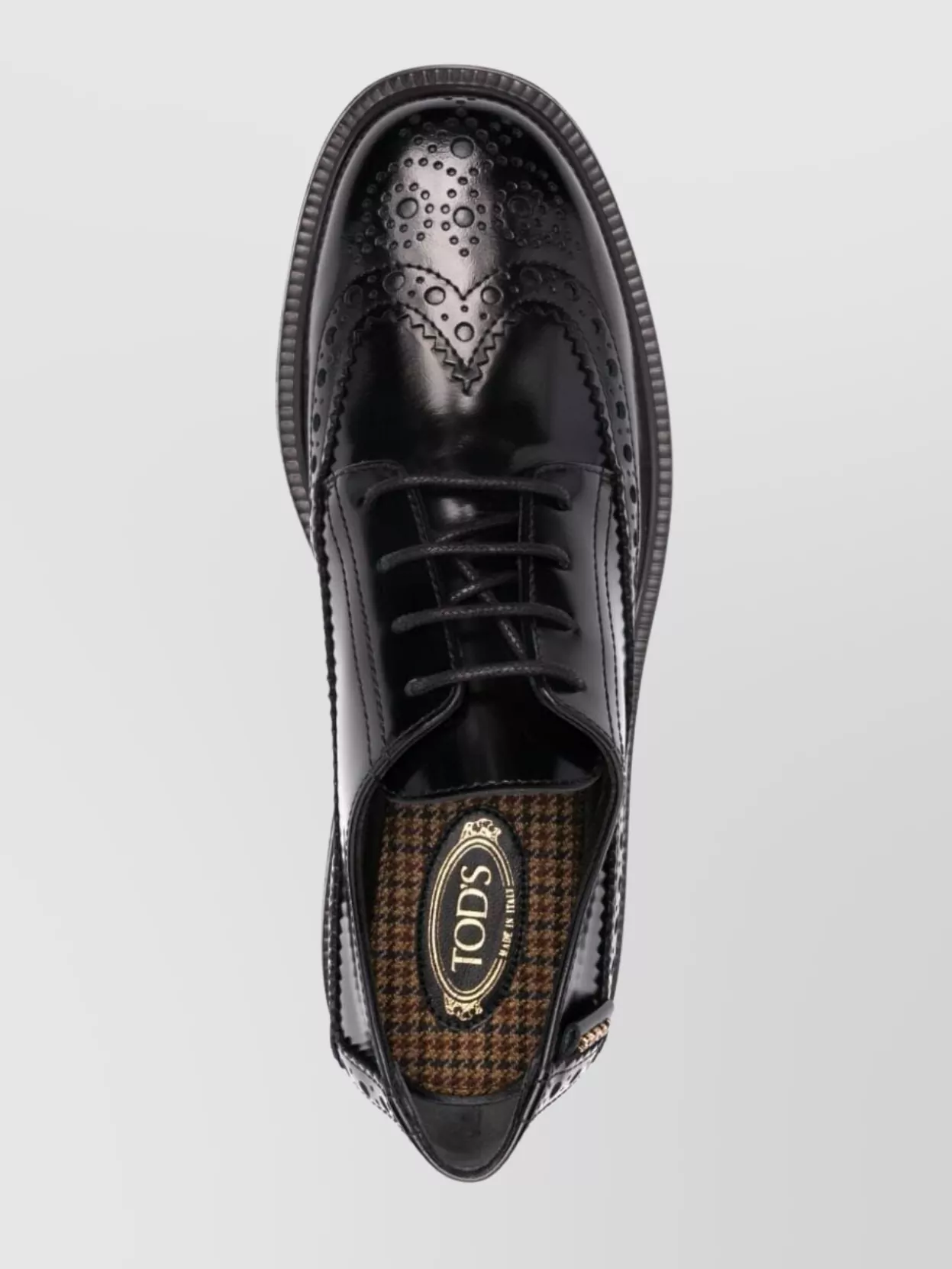 Tod's Logo Tag Lace-Up Brogue