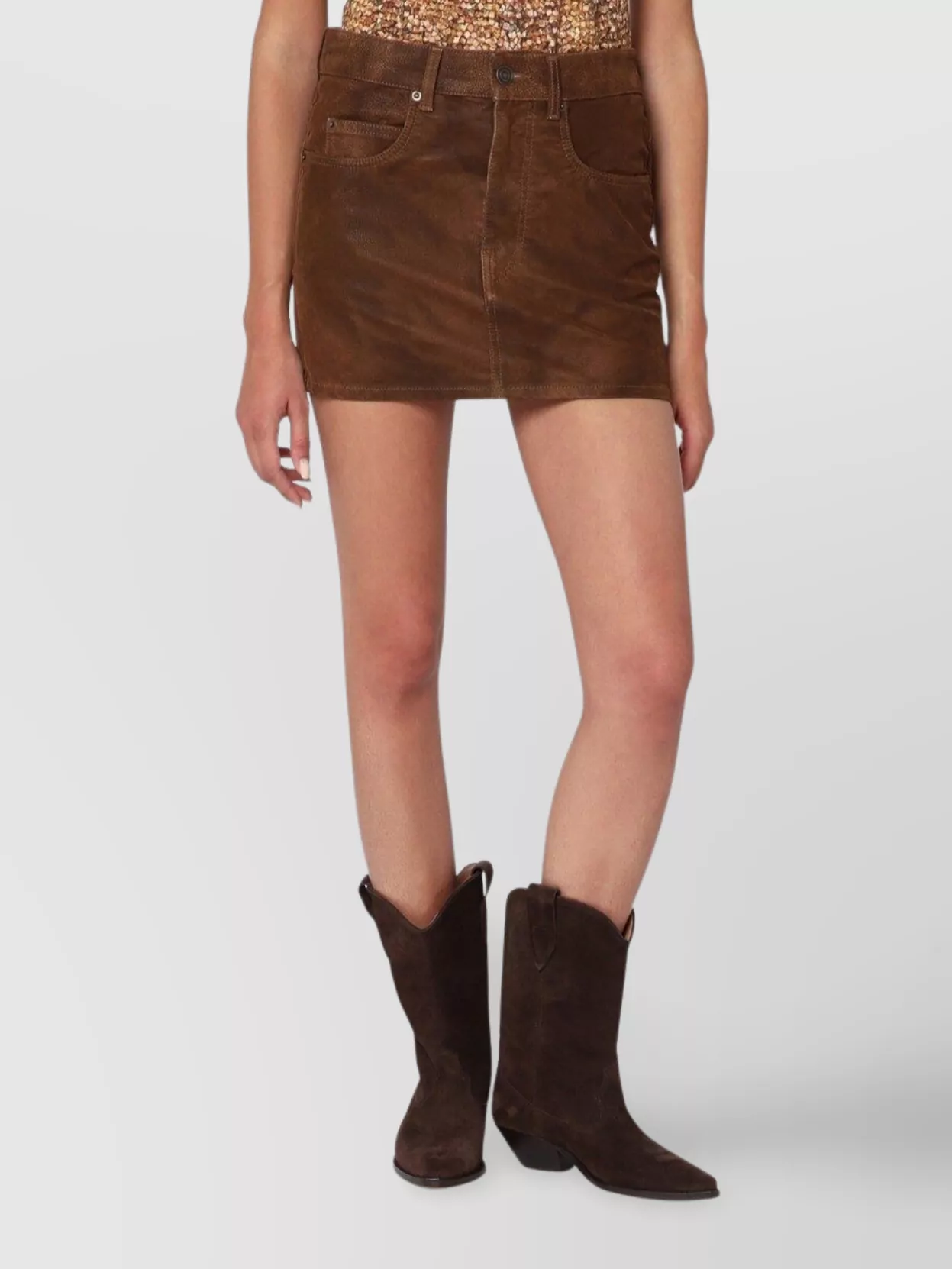 Isabel Marant Étoile Skirt Isabel Marant Etoile Woman Color Brown In Brown
