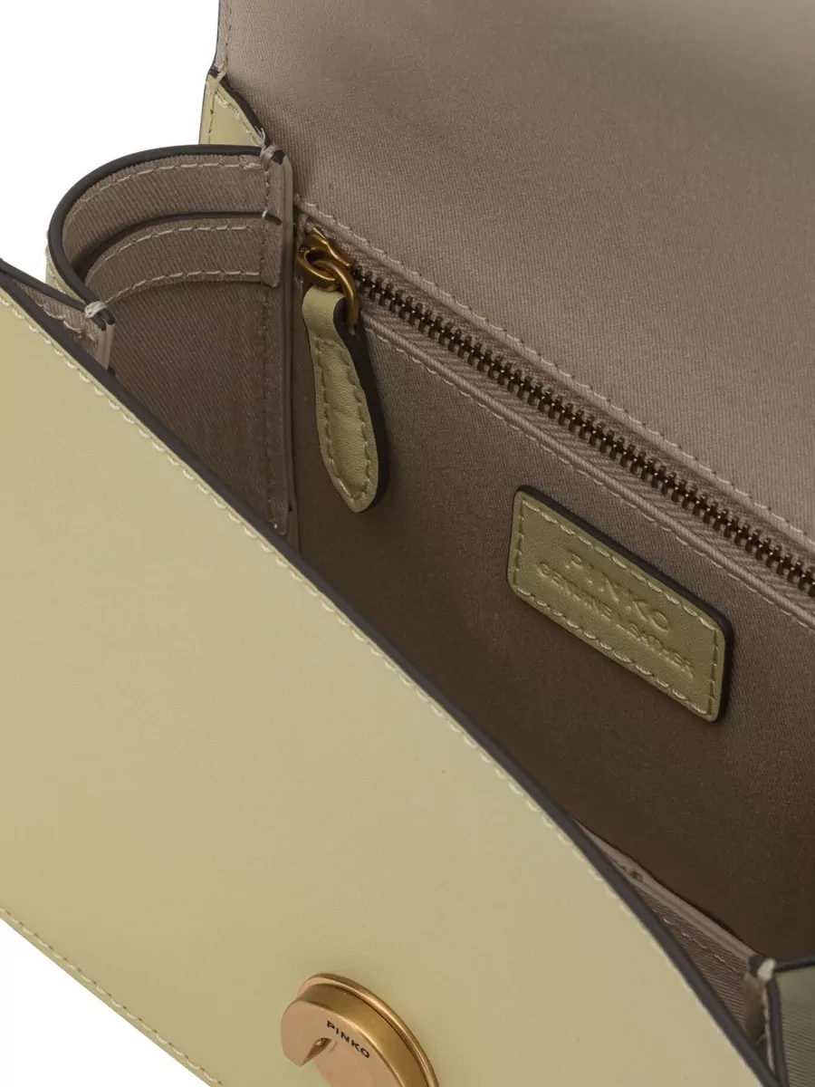Pinko Love Bag One Leather Shoulder Bag