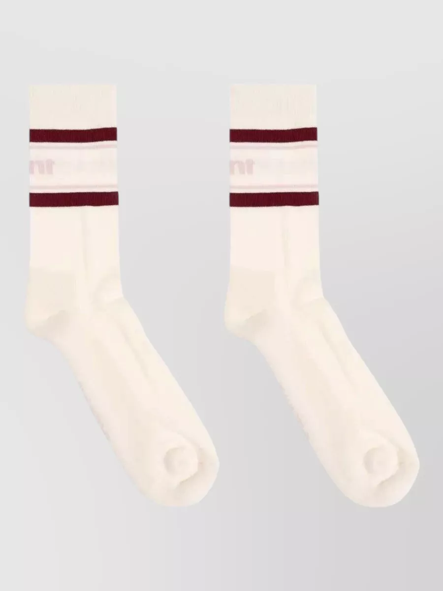 Isabel Marant Striped Ribbed Socks