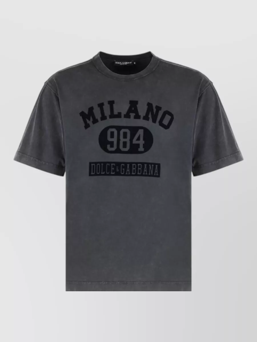Dolce&Gabbana printed cotton t shirt