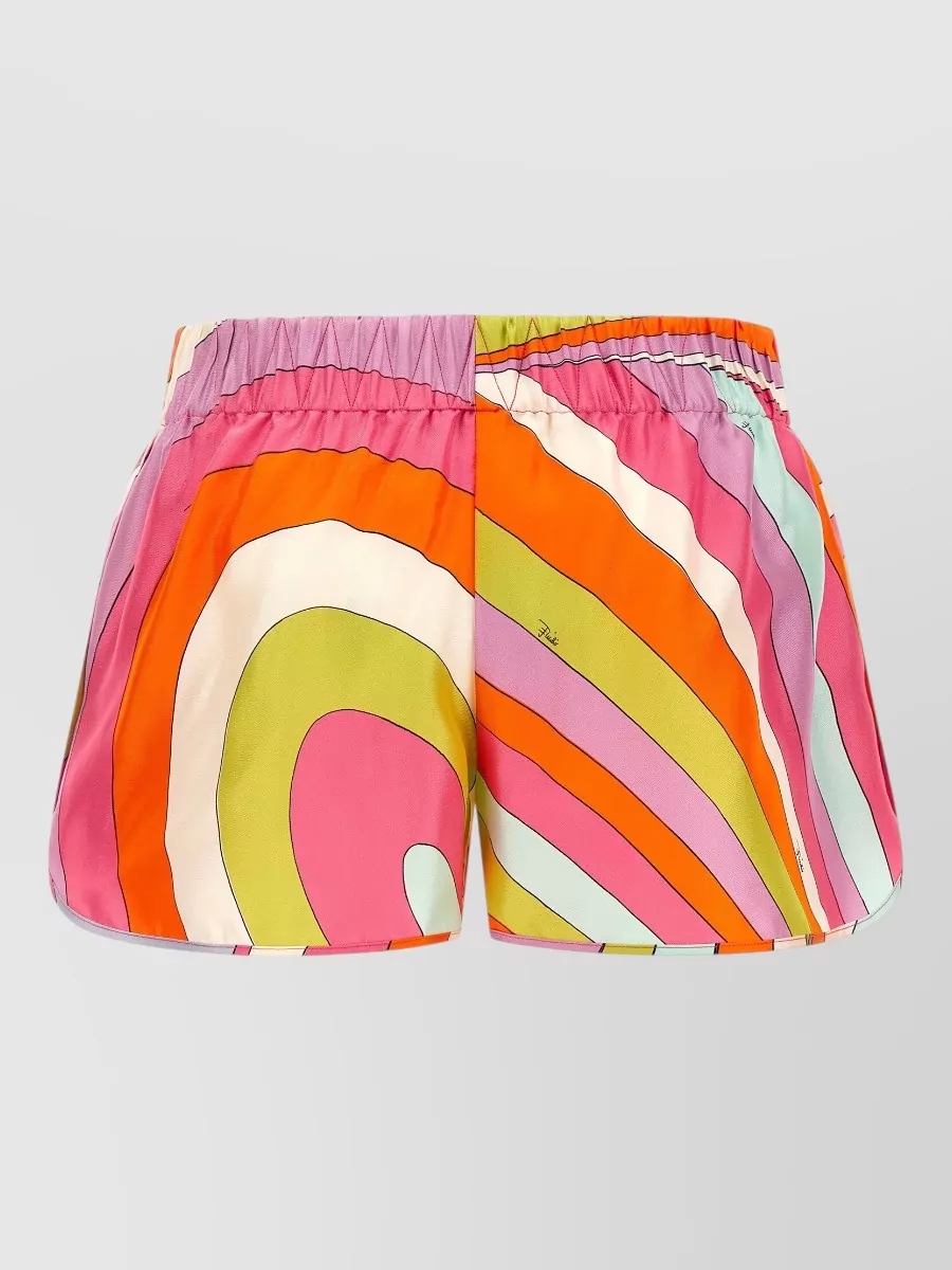 Pucci Silk printed shorts