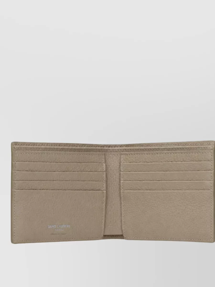 Saint Laurent leather wallet