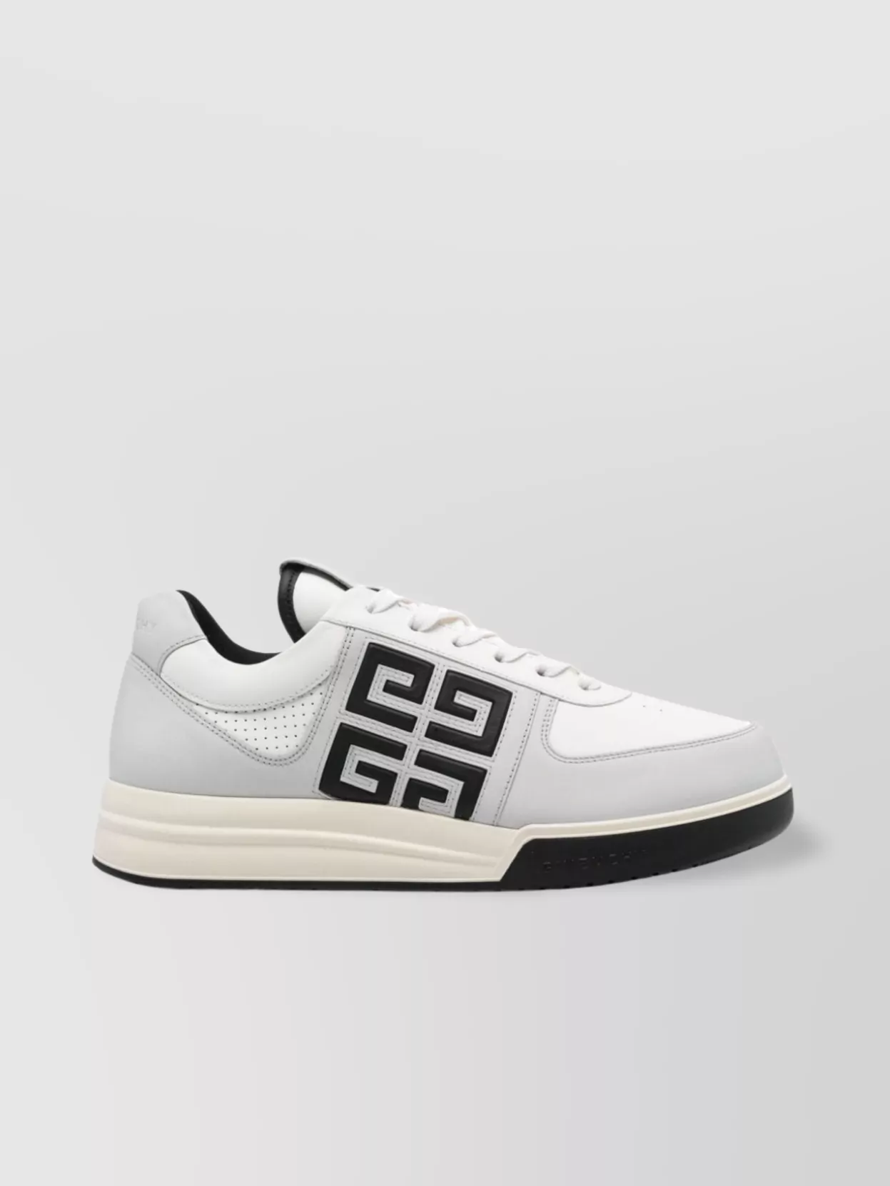 Givenchy G4 Leather Low-top Sneakers In Grey