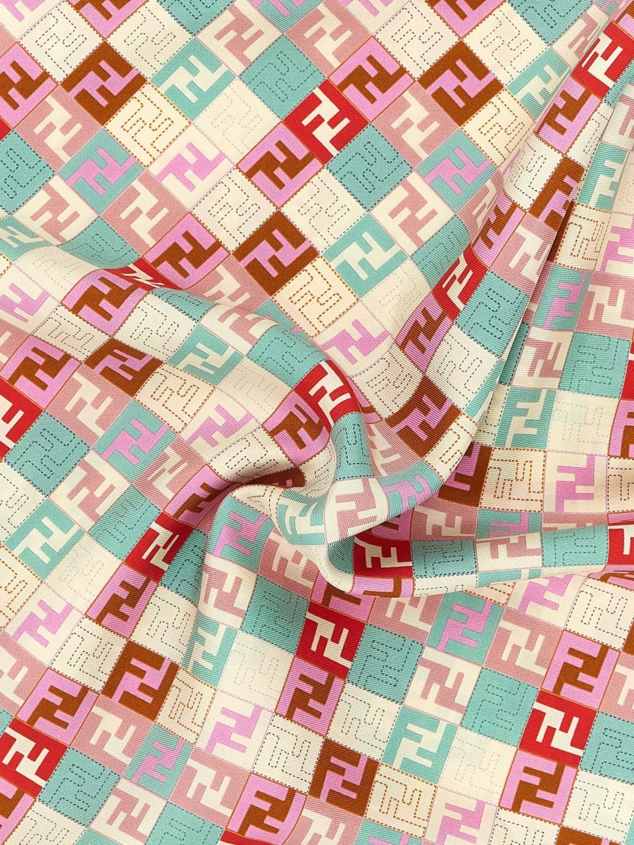 Fendi Silk Printed Scarf