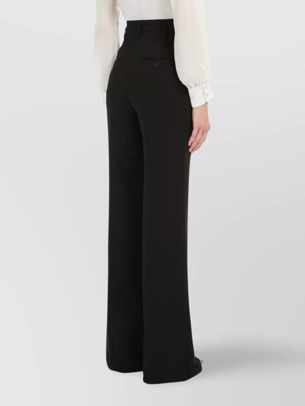 パンツ Max Mara Max Mara Viscose Norcia Pants Max Mara Norcia viscose pants flared leg | The Fashion Square