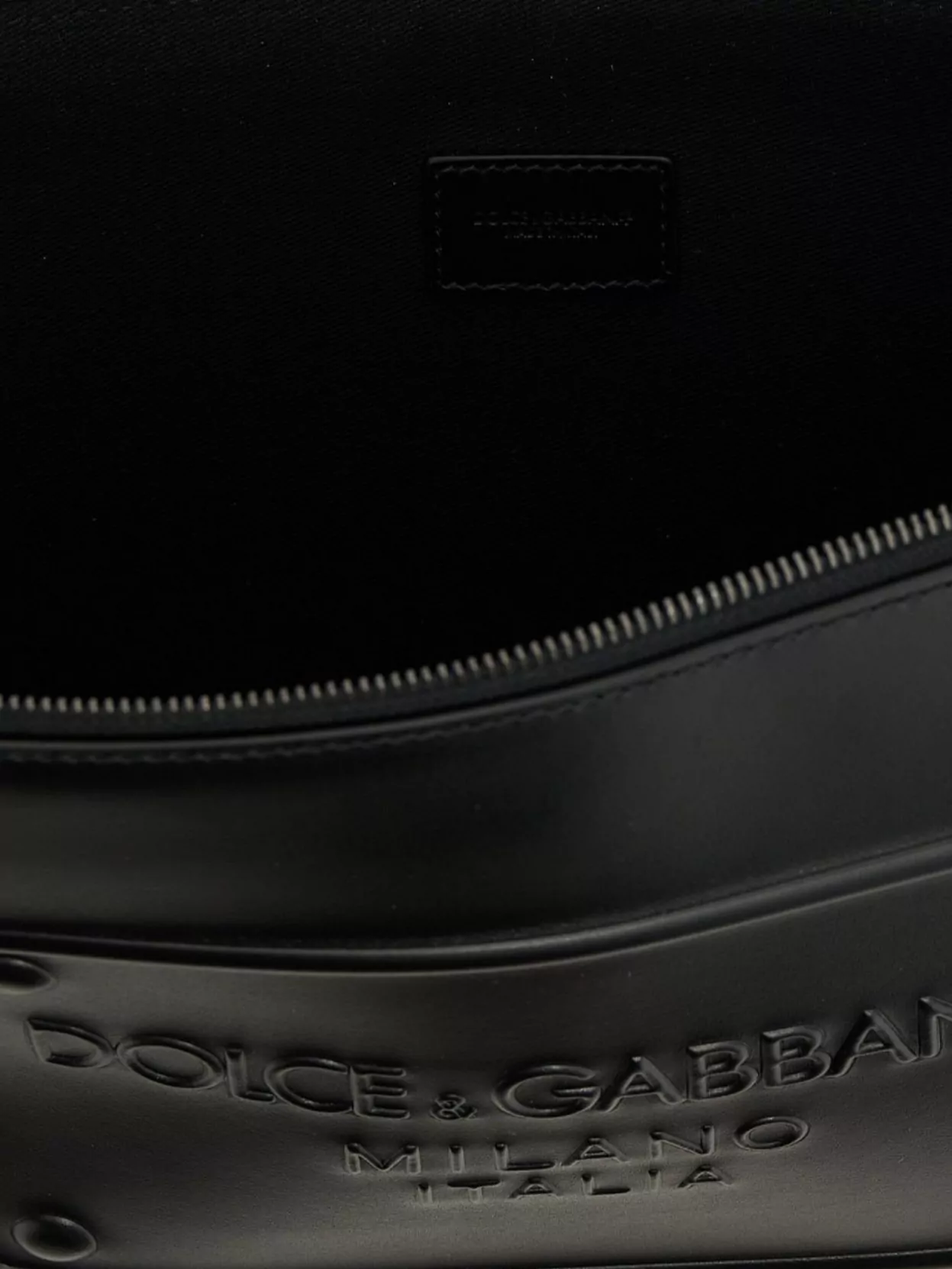 Dolce&Gabbana Logo Oversized Clutch With Practical Wrist Strap