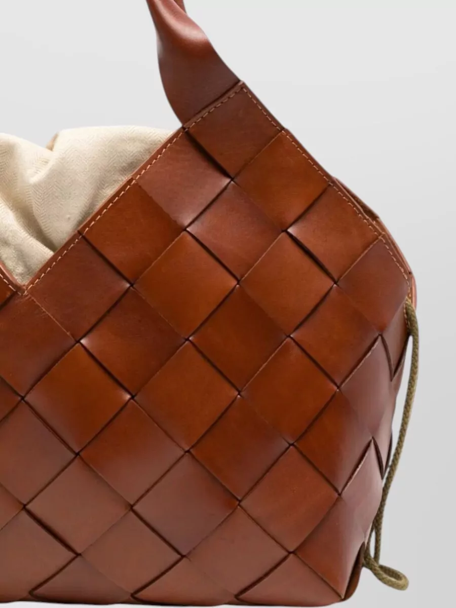 Dragon Diffusion Castello Woven Tote Bag Dual Handles