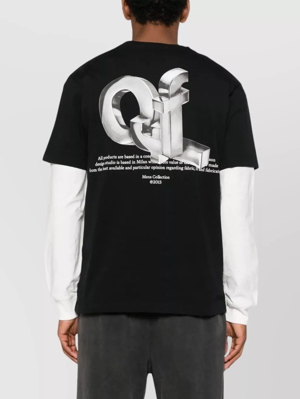 Off-White Slim Fit Graphic Arrow Print T-Shirt