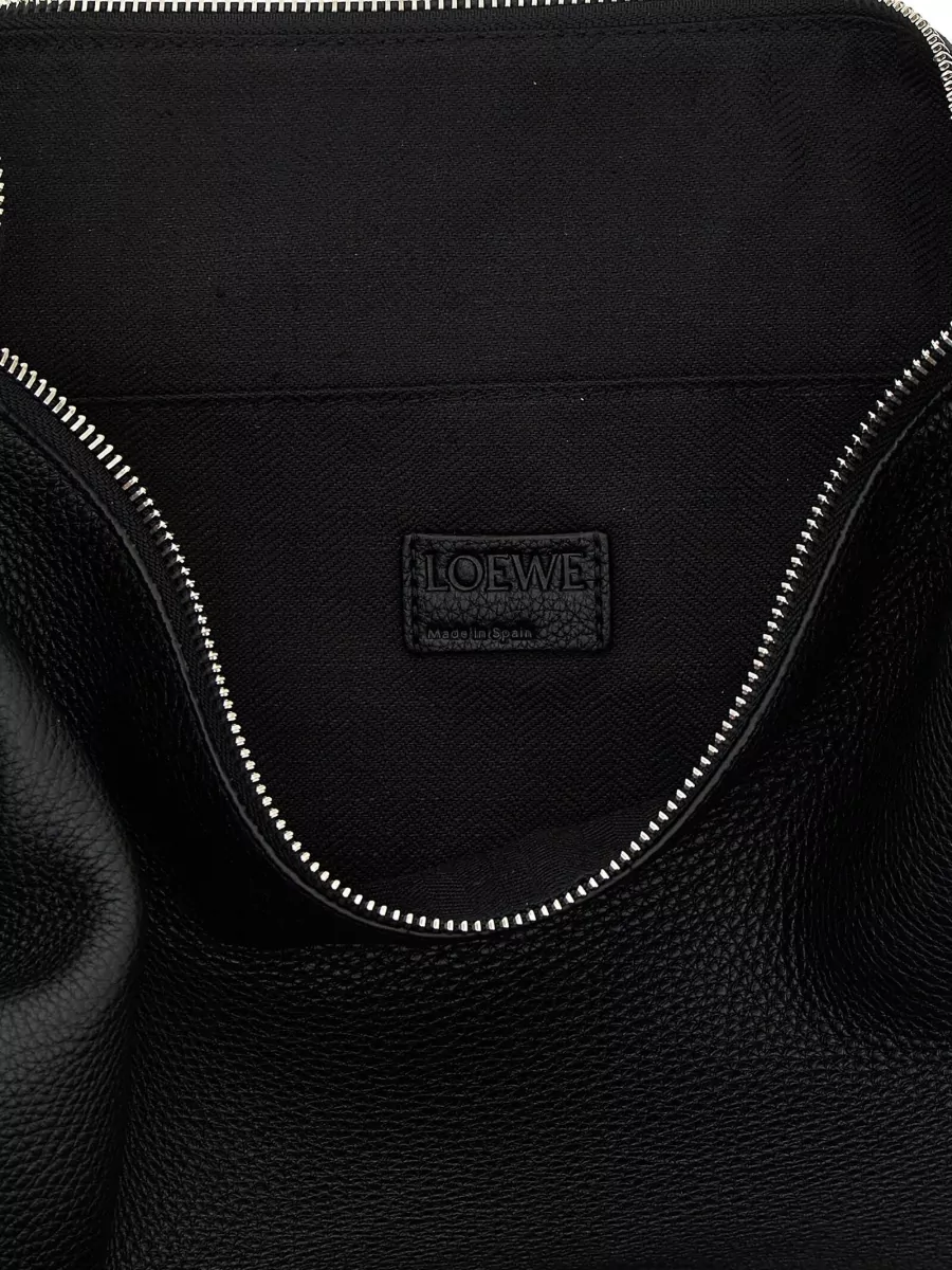 Loewe Loop Cubi M Shoulder Bag Textured