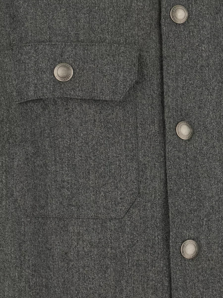 Brunello Cucinelli Virgin Wool Shirt Jacket