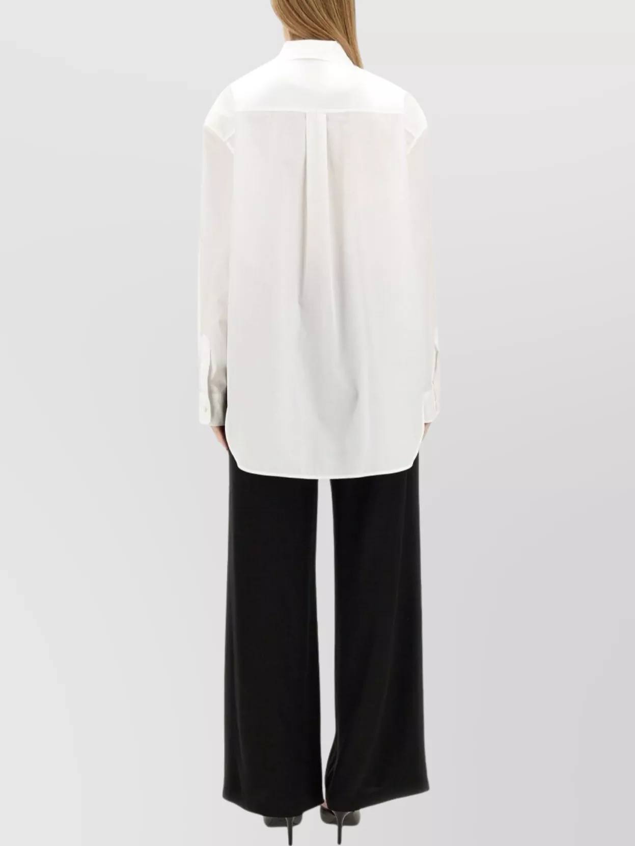 Moschino Heart Patch Collared Shirt