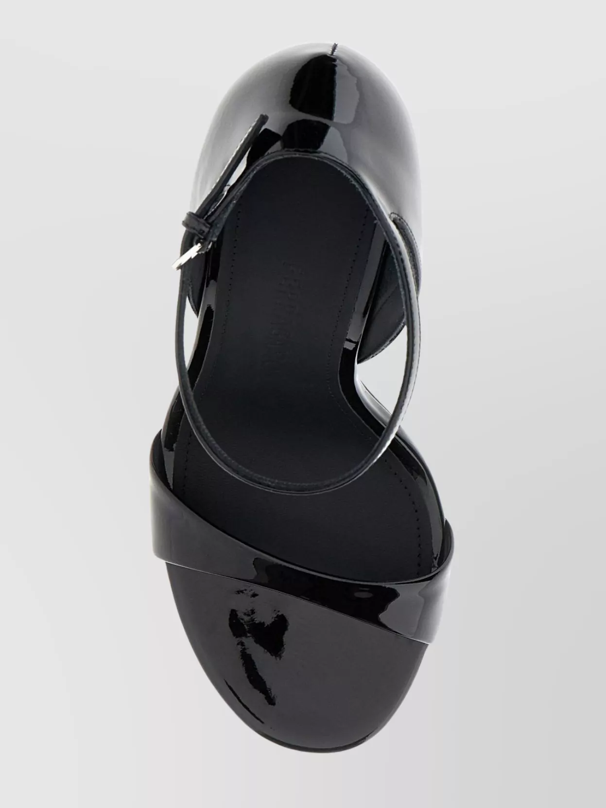 Ferragamo Unique Wedge Sandals With Sculptural Heel