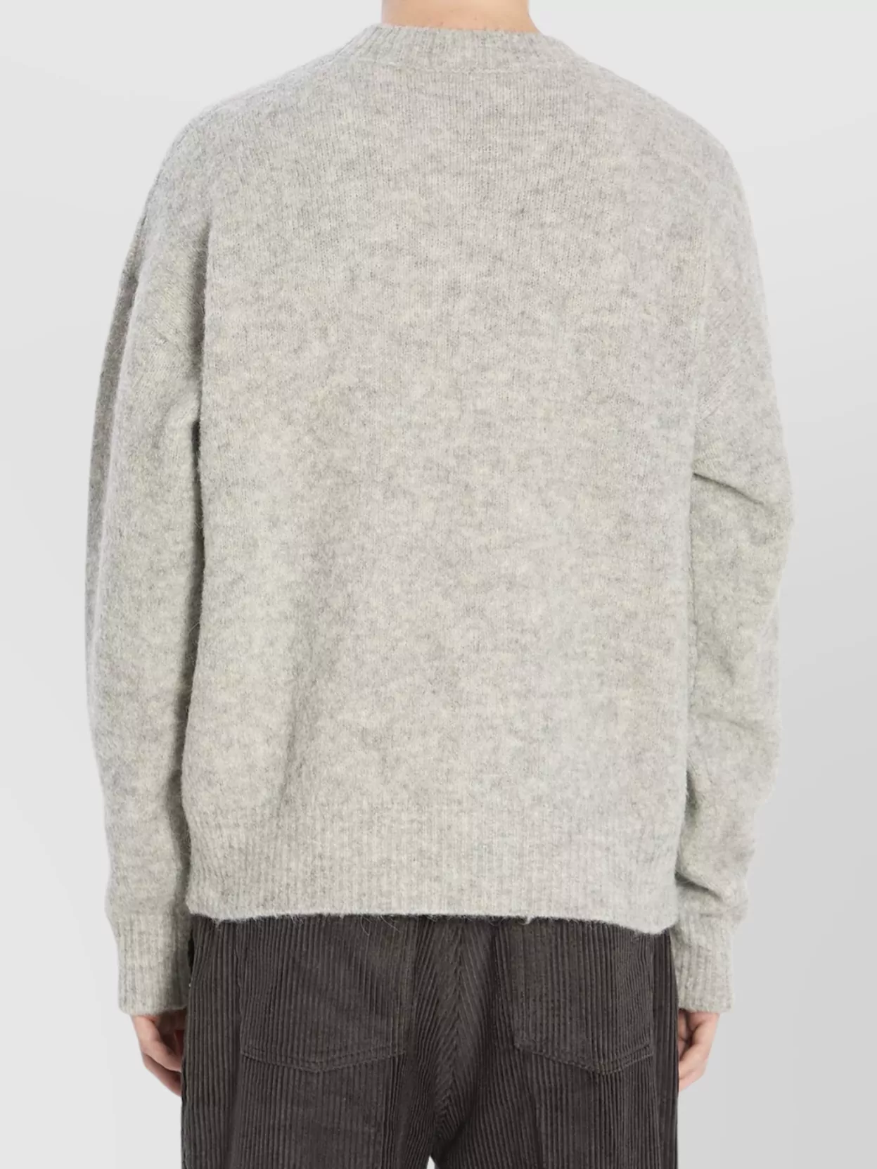 Ami Paris Alpaca And Wool Blend Sweater