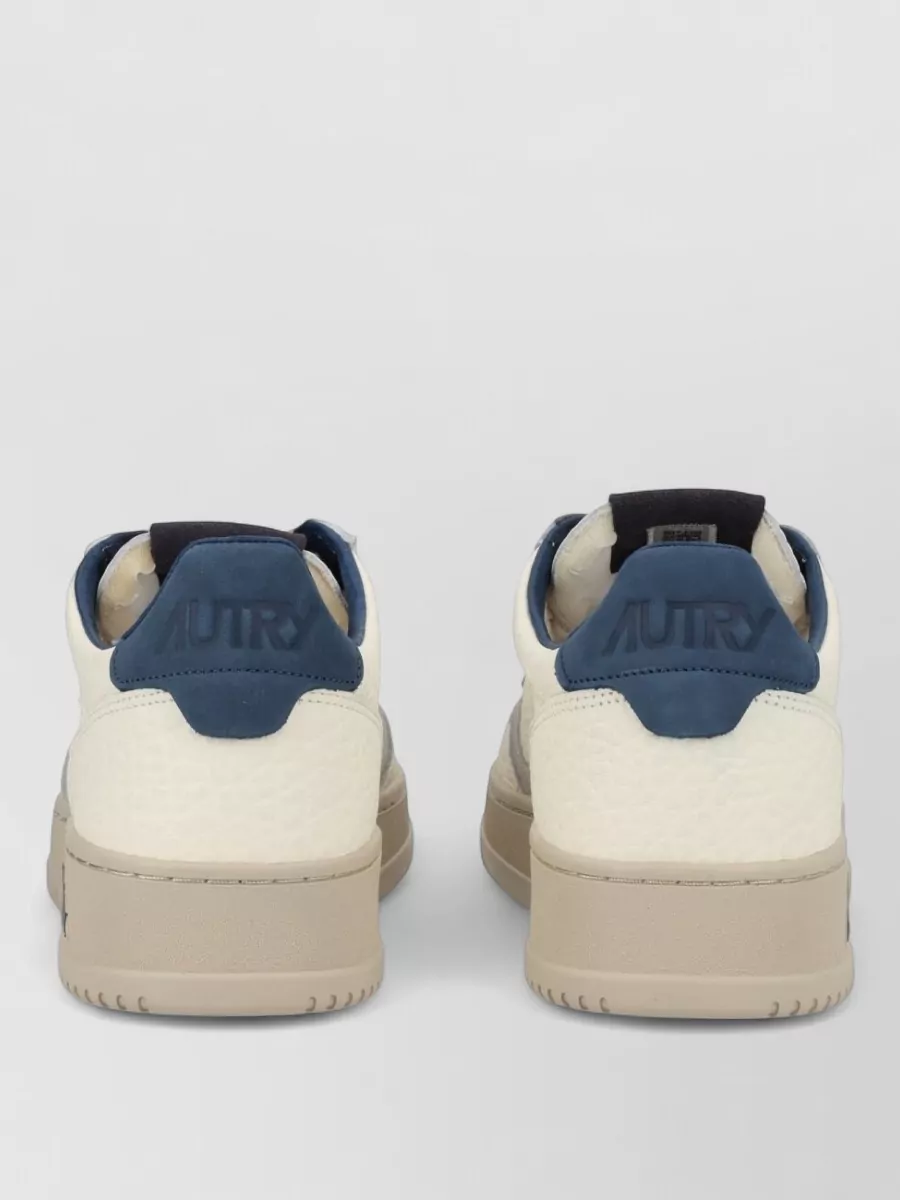 Autry Sneakers Contrast Heel Tab Perforated Toe Box