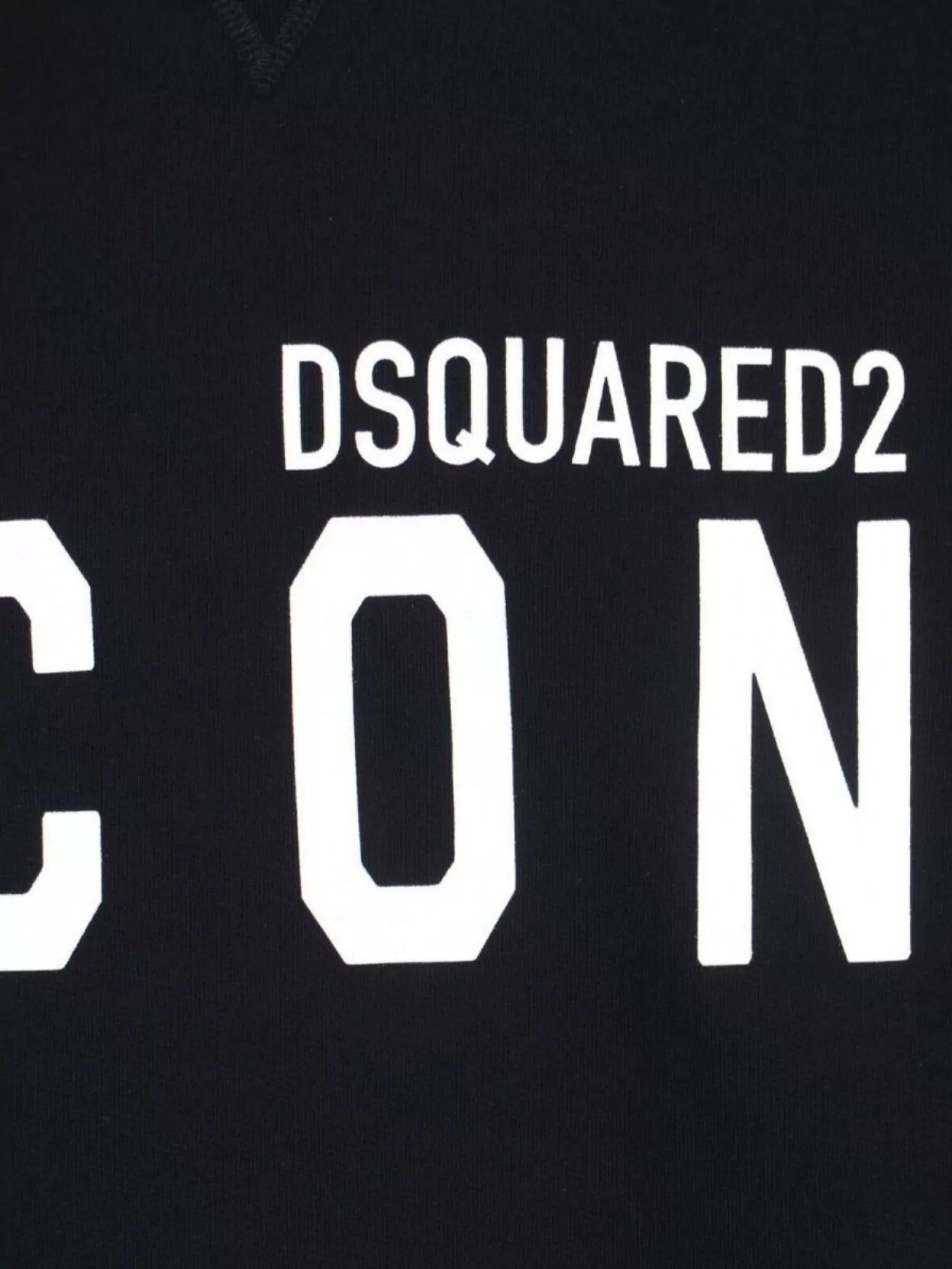 Dsquared2 Hooded Sweatshirt Long Sleeves In Black