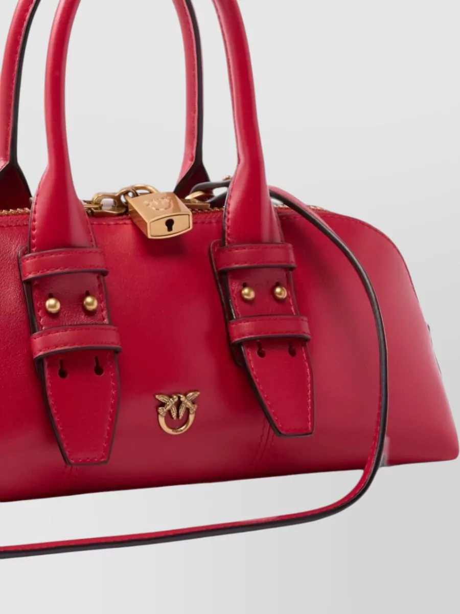 Pinko Love Bag Leather Shoulder Bag
