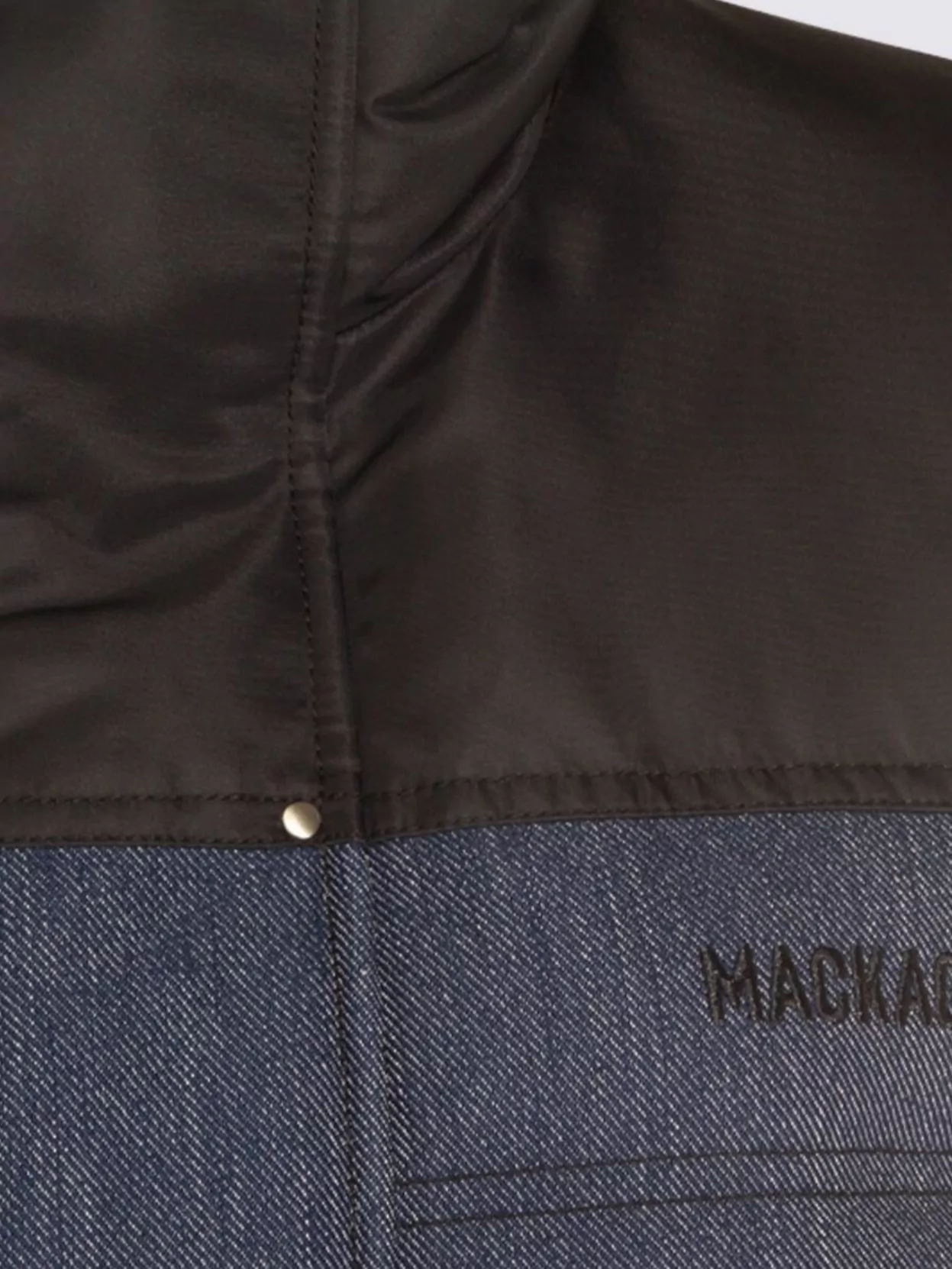 Mackage Insulated Jackets With High Collar And Pockets In Blue
