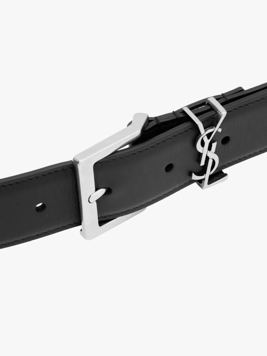 Saint Laurent Leather Belt