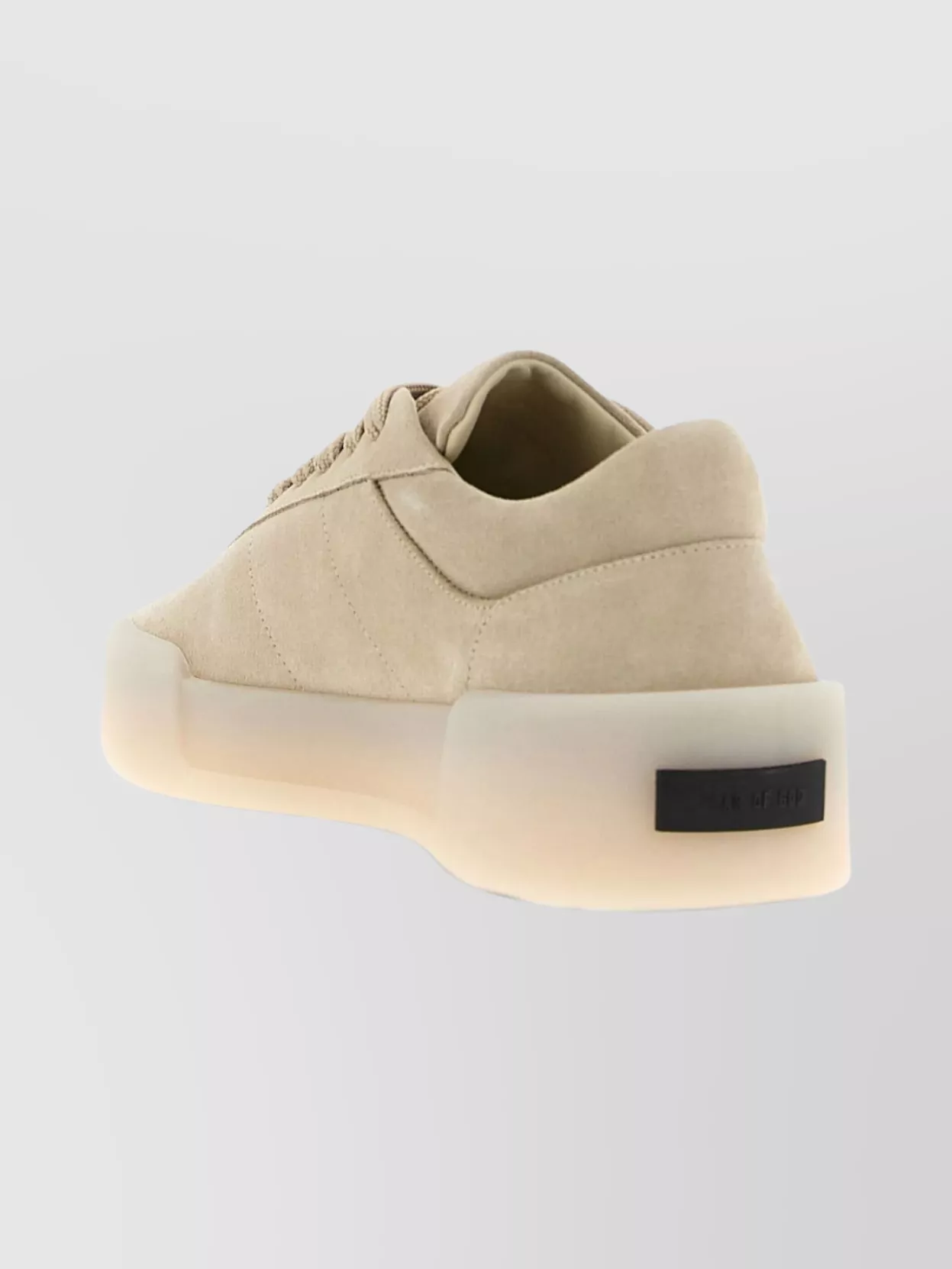 Fear Of God Suede Sneakers With Rubber Sole And Round Toe