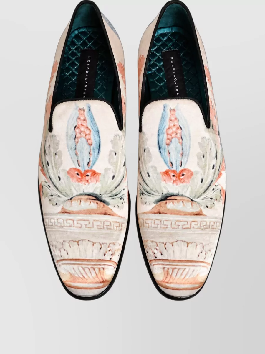 Dolce&Gabbana Leather Monk Shoes