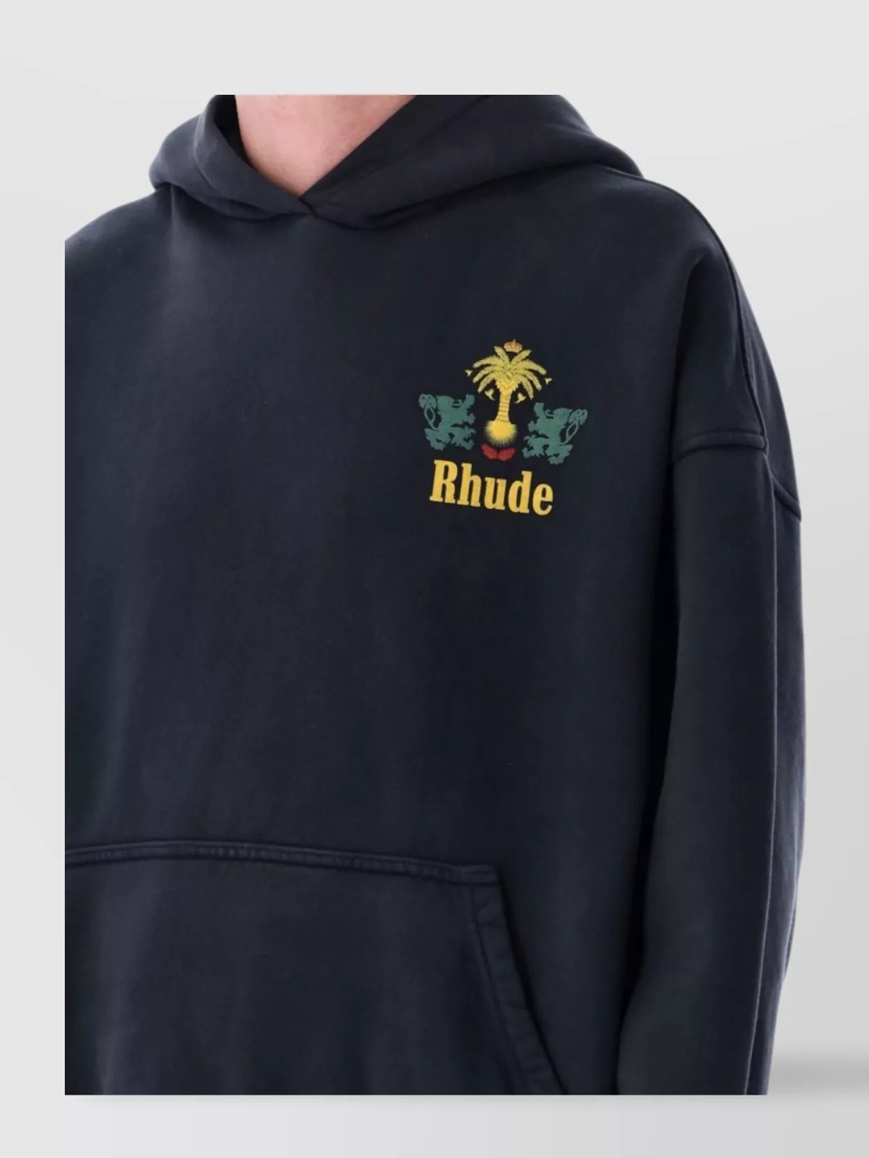 Rhude Tobacco Hoodie Graphic Print